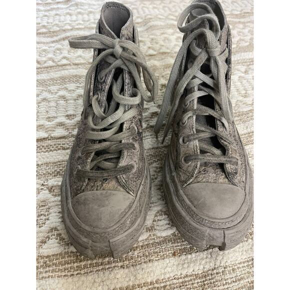 Converse x Feng Chen Wang Chuck 70 High 2-in-1 Concrete Gray Womens 6.5 Mens 4.5 - Picture 6 of 11
